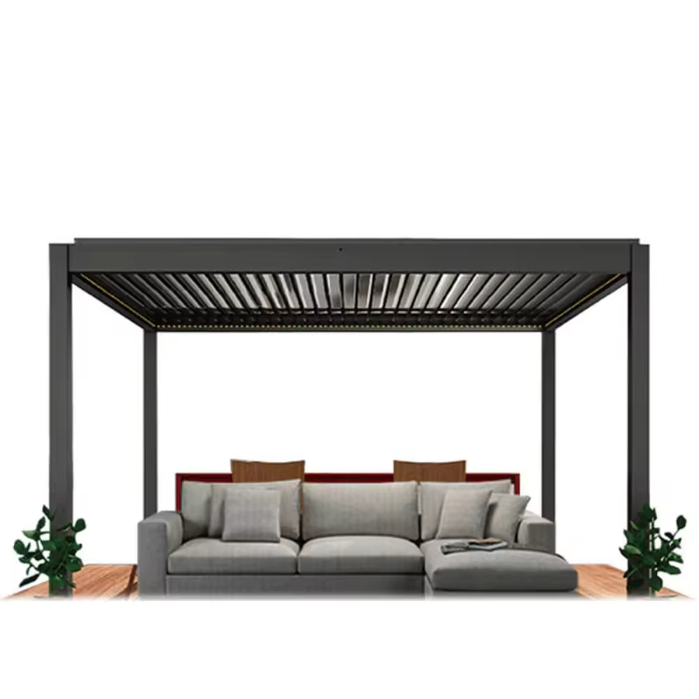 Smart Garden Electric Pergola - OneAlu Akıllı Elektrikli Pergola, Uzaktan Kumandalı