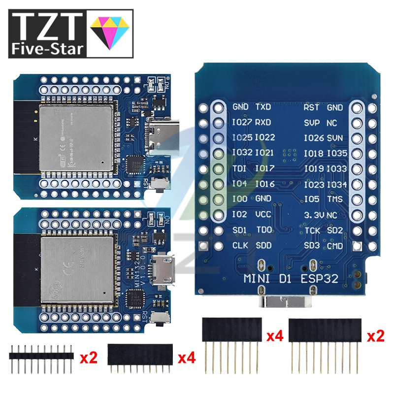 Smart Garden Esp32 - TZT 1/3 adet Wemos Mini D1