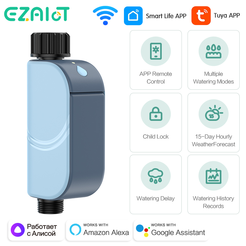 Smart Garden Herb - Akıllı Tuya WIFI Bahçe Sulama Zamanlayıcısı