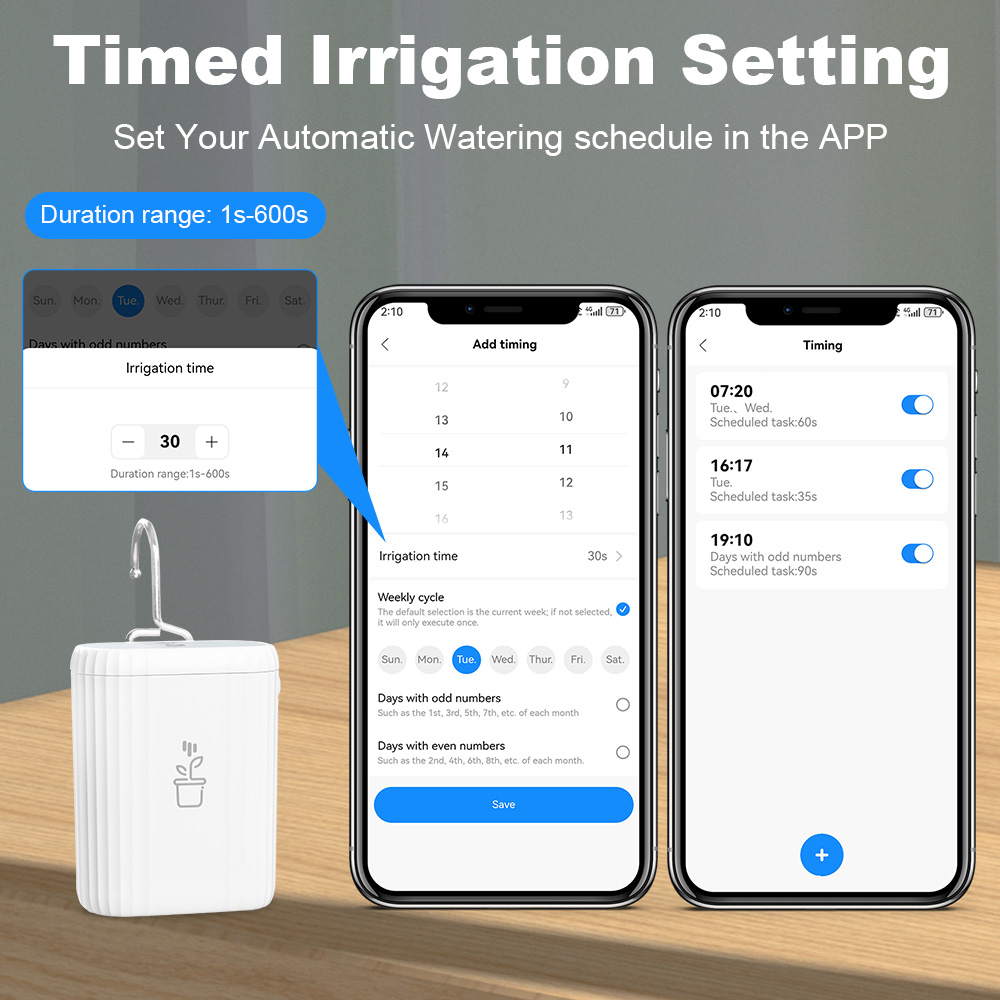 MANHOT WiFi Akıllı Sulama Pomp - Smart Garden Home Assistant incelemesi ve fiyatı