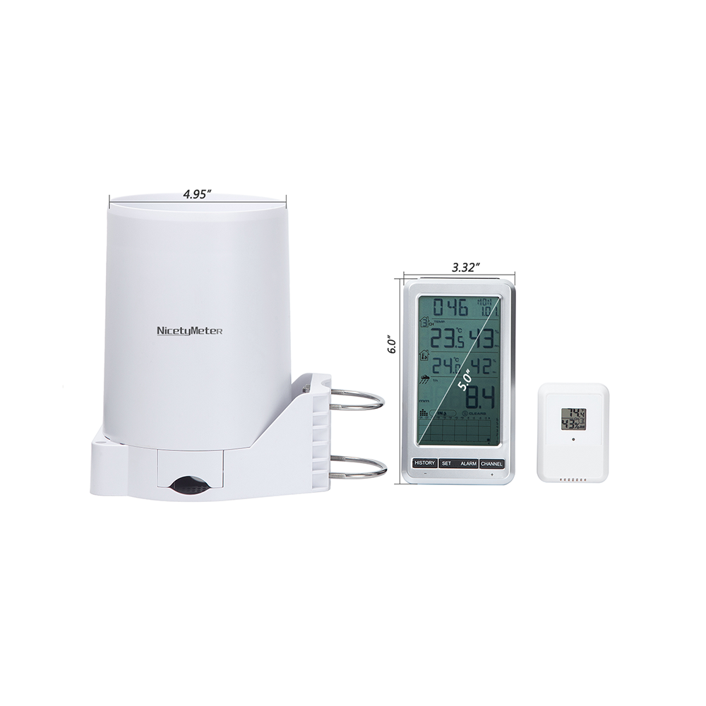 0206 RF 433mhz Kablosuz Devril - Garden Weather Station incelemesi ve fiyatı