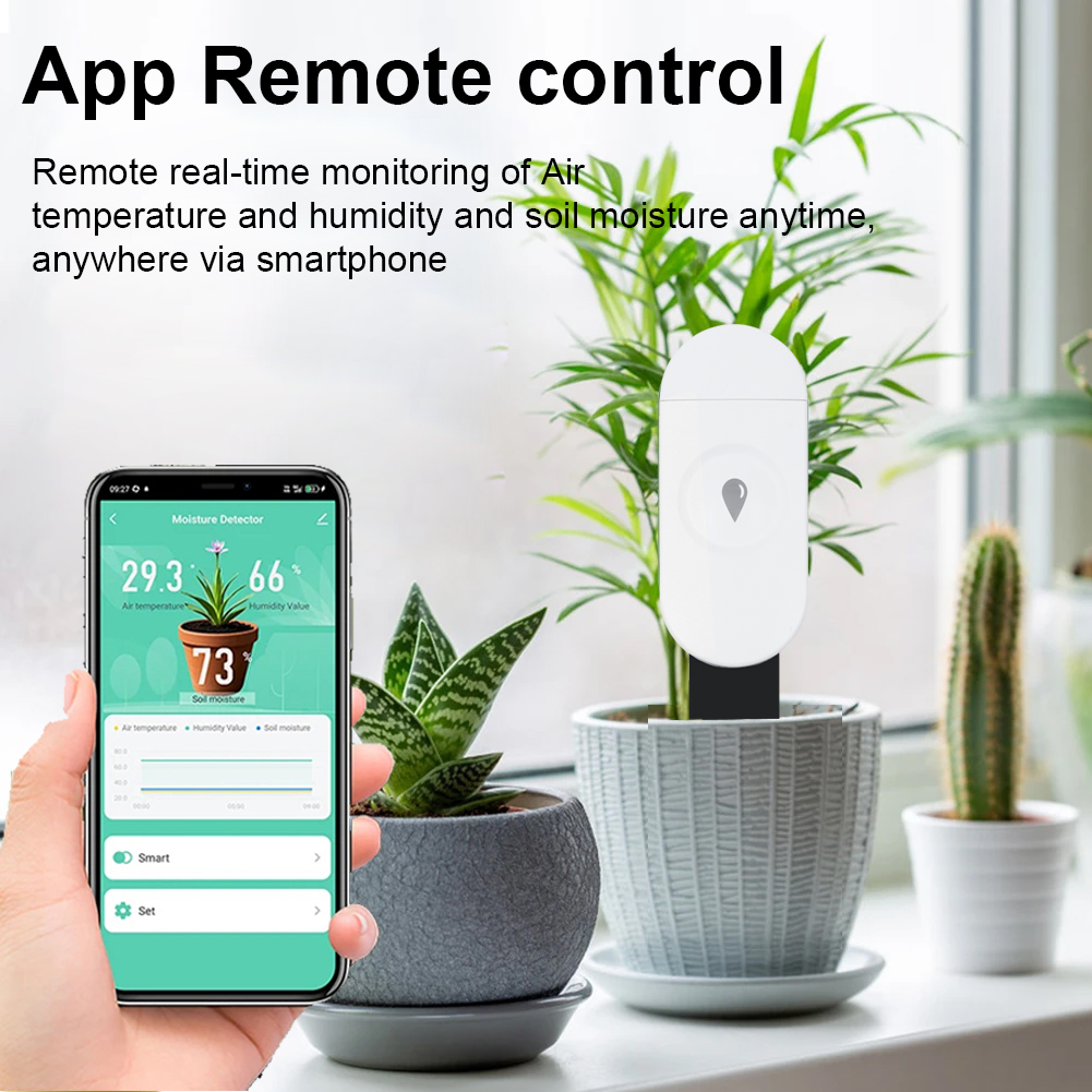 Tuya Zigbee Sıcaklık Nem Nem D - Smart Garden Zigbee incelemesi ve fiyatı