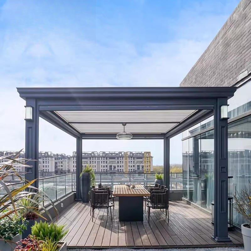 Elektrikli panjurlu pavyon vil - Smart Garden Electric Pergola incelemesi ve fiyatı