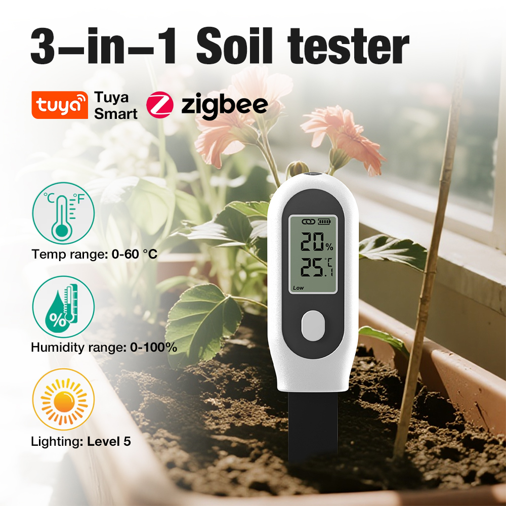 3'ü 1 Arada Toprak Test Cihazı - Smart Garden Zigbee incelemesi ve fiyatı
