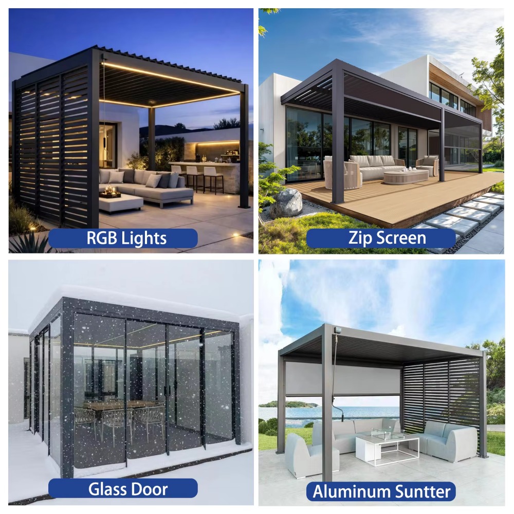 Elektrikli Akıllı Alüminyum Pe - Smart Garden Electric Pergola incelemesi ve fiyatı