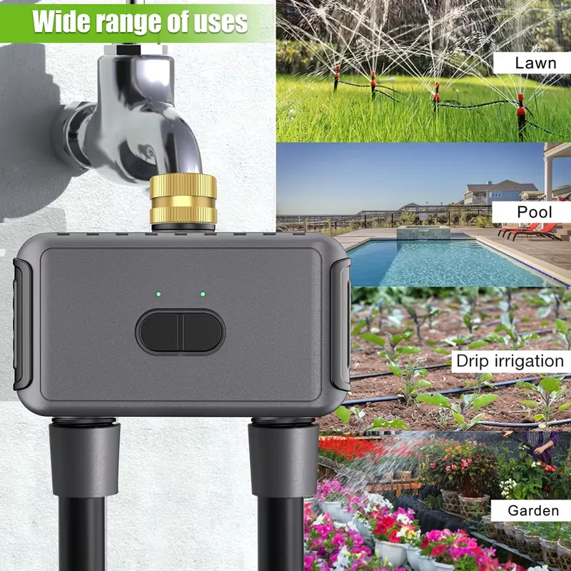 WAP01 WiFi APP Kontrollü Çift  - Smart Garden Timer incelemesi ve fiyatı