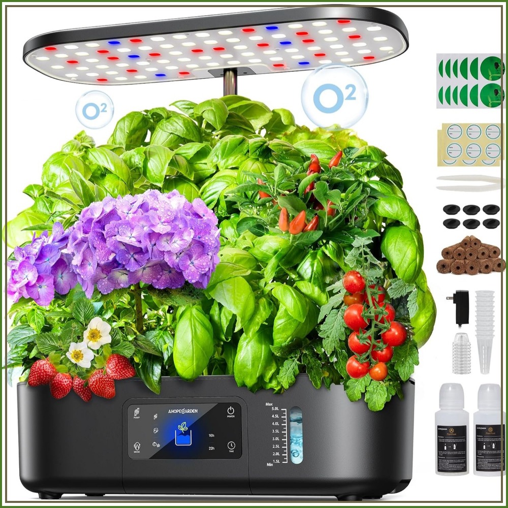 12 Bölmeli İç Mekan Hidroponik - Hydroponic Grow Pod incelemesi ve fiyatı